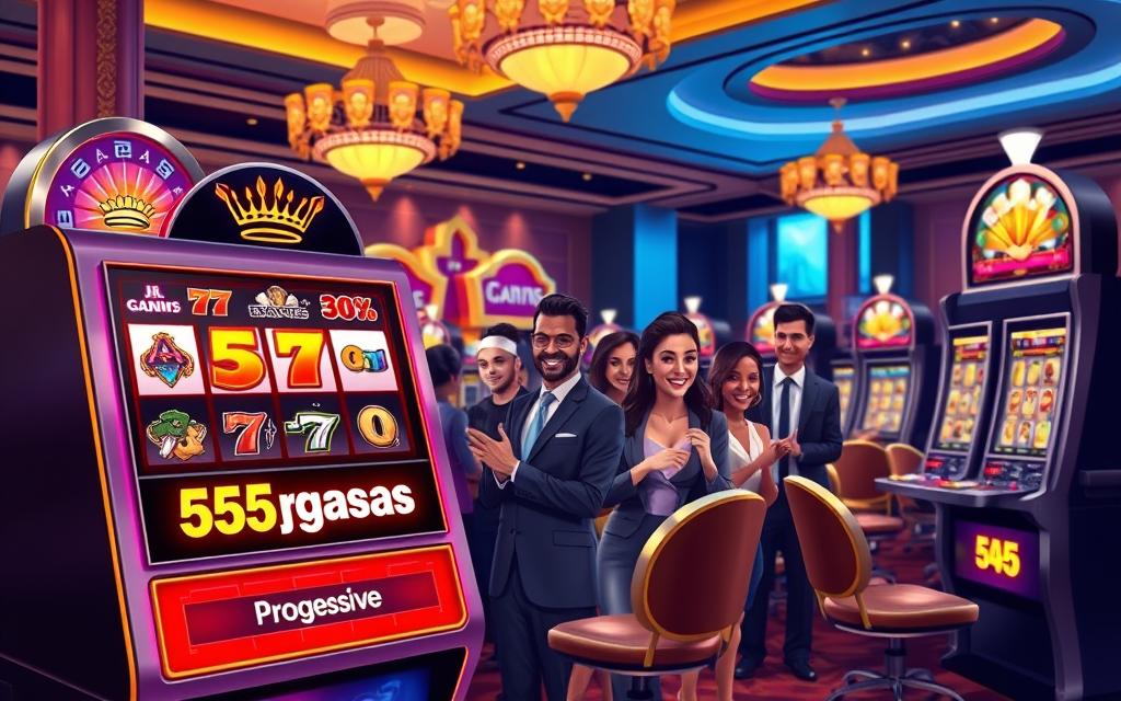 เล่นสล็อตโปรเกรสซีฟ แจ็คพอตโปรเกรสซีฟ และเกมแจ็คพอตบนสล็อตออนไลน์เงินจริง